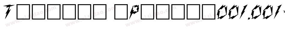 Tribeca (Plain)001.001字体转换